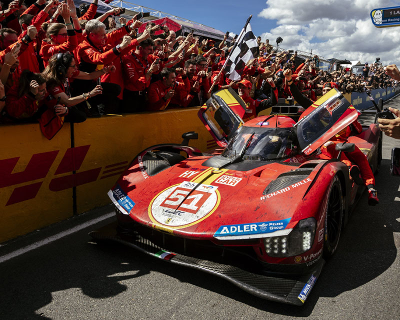 2023 FERRARI 499P winner Le Mans 24 Hours